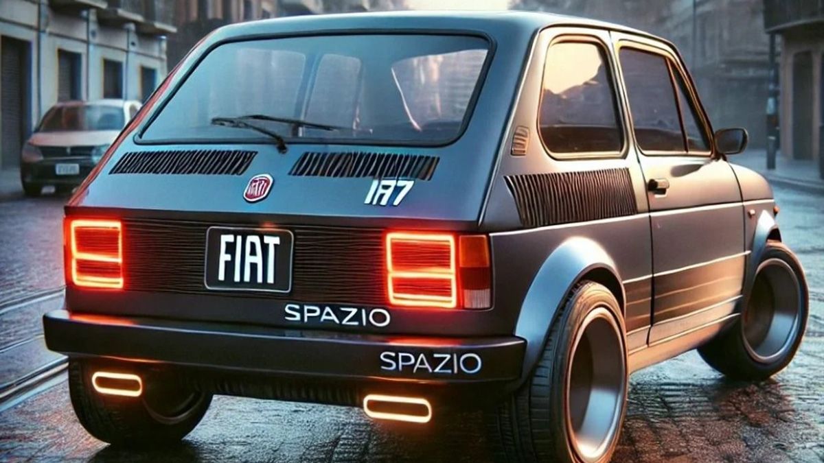 Vuelve el Fiat Spazio 147: así es el modelo 2025, según la Inteligencia Artificial