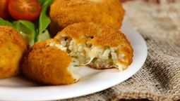 Las croquetas de arroz son una de las recetas espeiales de la cocina argentina para aprovechar las sobras.
