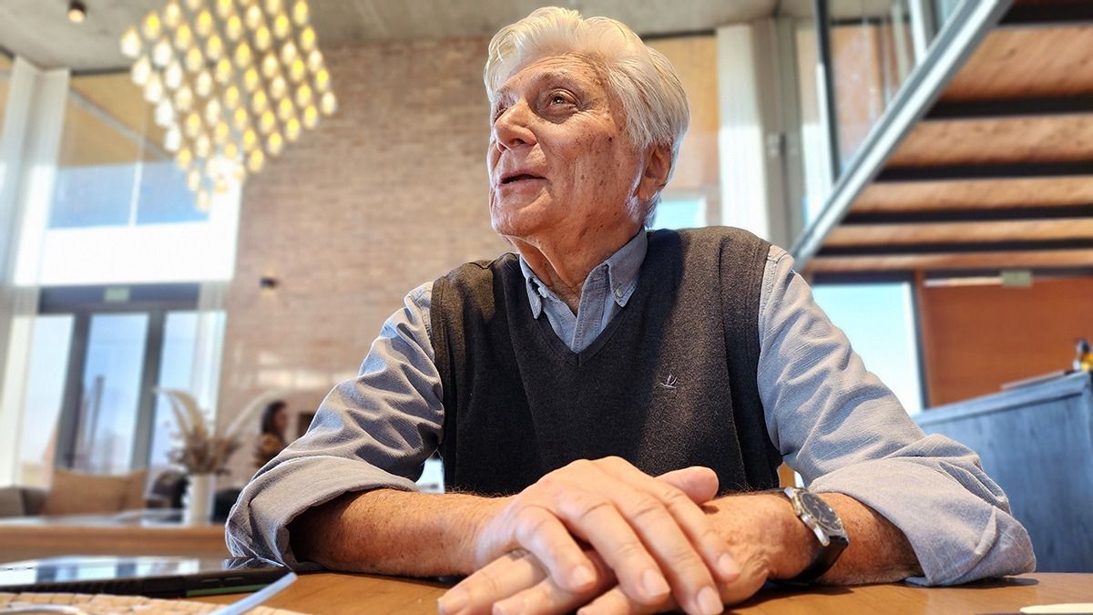 El empresario brasileño describe con mucho entusiasmo los proyectos que está poniendo en marcha la bodega que lleva su nombre.