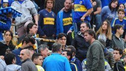 Escracharon a Carlos Zannini en el Superclásico