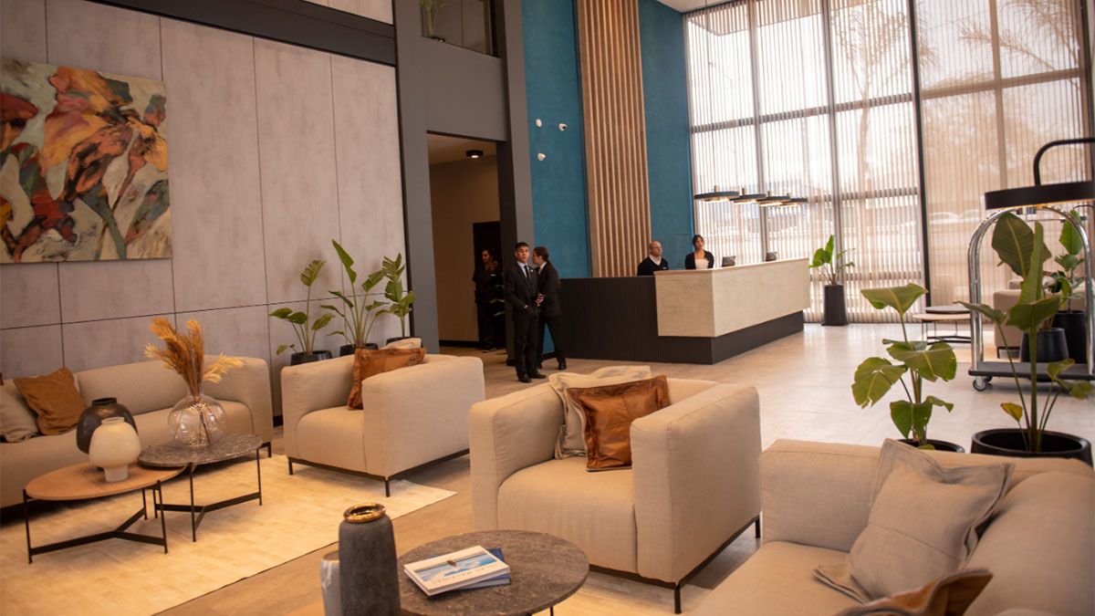 El Hotel Fuente Mayor está emplazado en la Terminal de Mendoza.