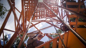Estudian el Amazonas con una torre de 325m