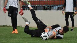 Marchiori: Es muy lindo ocupar un arco tan grande