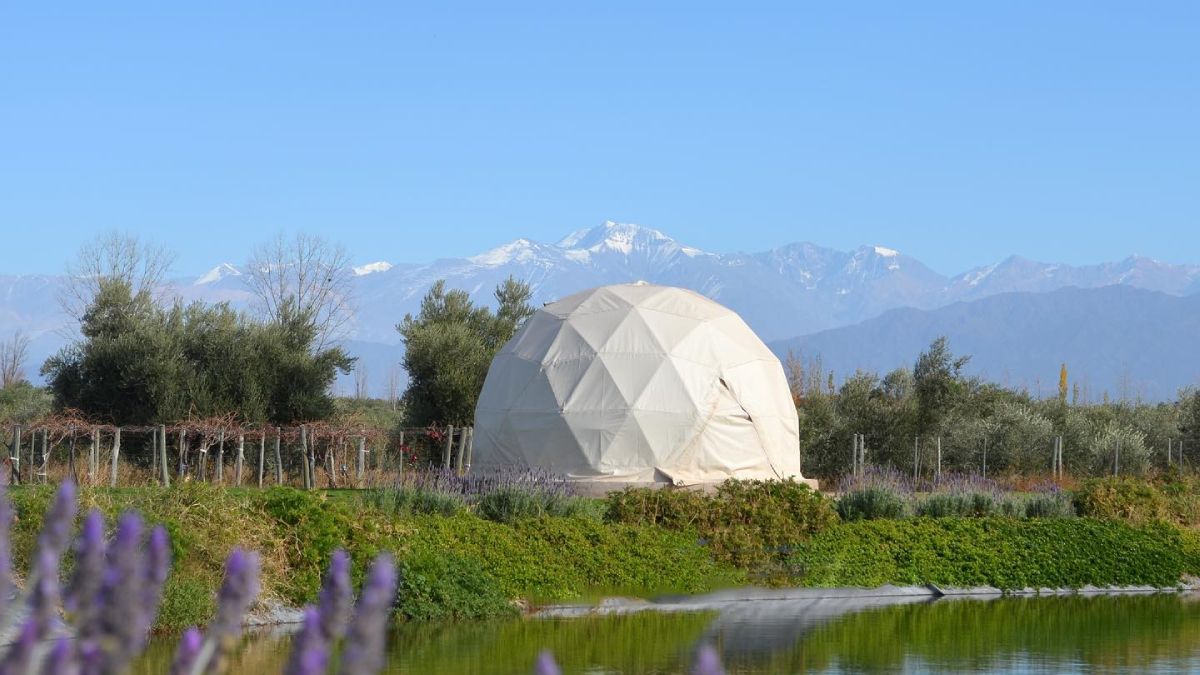 Cerca del Centro, precisamente en Russell, Maipú, se encuentra el emprendimiento turístico Meraki, construido con los créditos estatales del plan Mendoza Activa, que ofrece un alojamiento inusual, en un predio rodeado de viñedos y olivares.