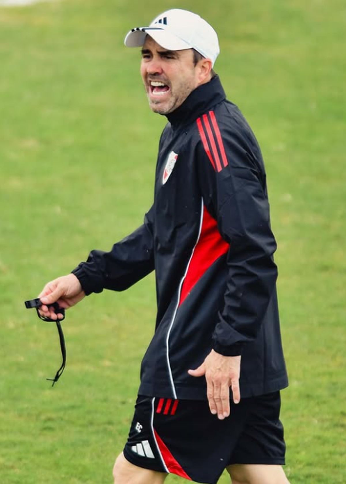 Coudet prepara su debut en River ante Hurac&aacute;n.