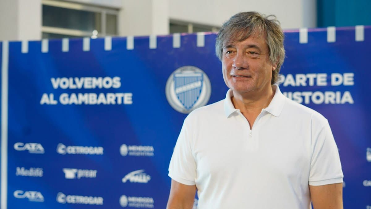 Alejandro Chapini, presidente de Godoy Cruz.
