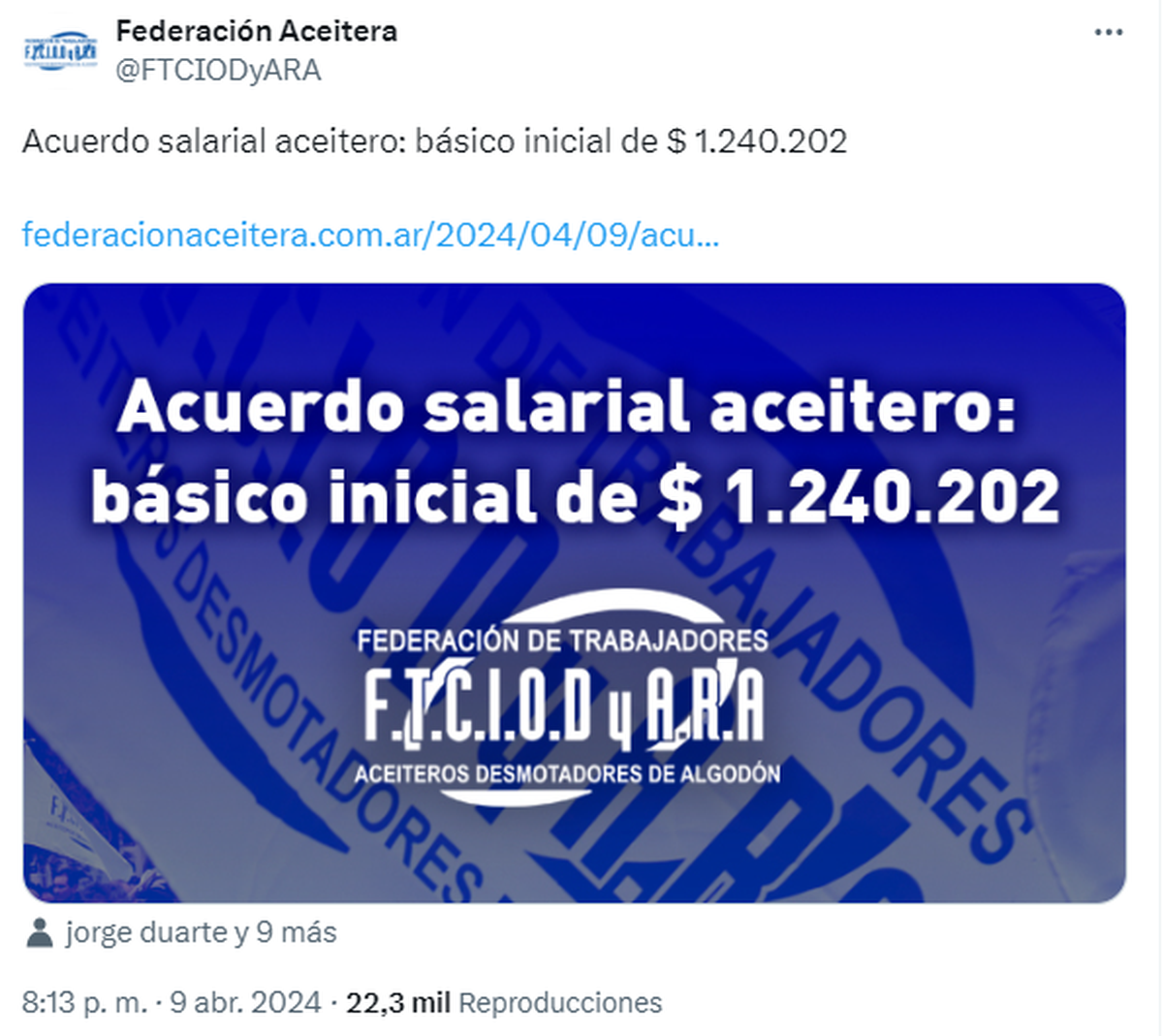 Compartieron el anuncio en redes sociales. Compartieron el anuncio en redes sociales.
