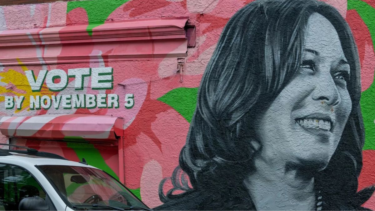 La vicepresidenta y candidata por el Partido Demócrata, Kamala Harris, le pidió a los estadounidenses que salgan a votar.