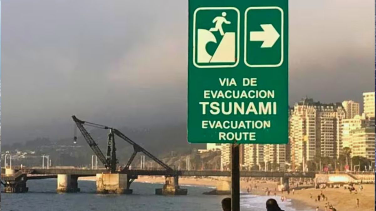 El gobierno de Chile confirmó que evacuarán cinco cárceles que están ubicadas en zona costera.