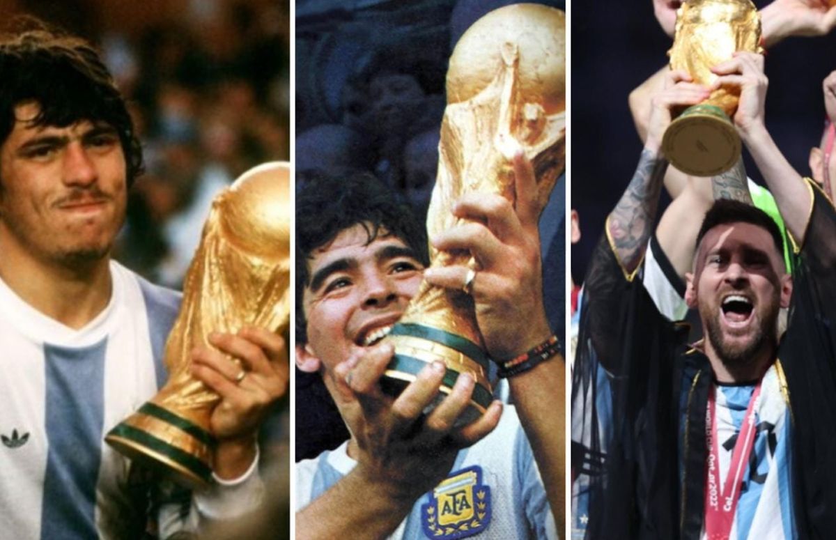 La muestra recordará las tres veces que Argentina ganó la Copa del Mundo de la FIFA