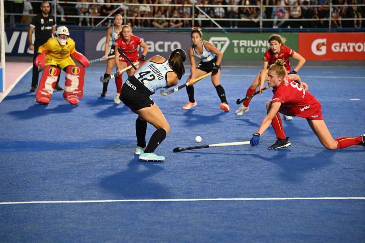 Las Leonas no pudieron sostener la ventaja e igualaron 2 a 2 con Bélgica