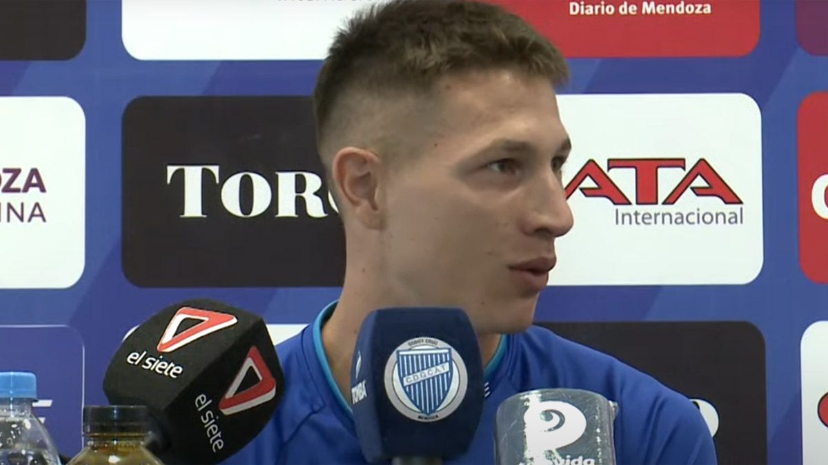 Gianluca Ferrari le pone el pecho a la situación que atraviesa Godoy Cruz.