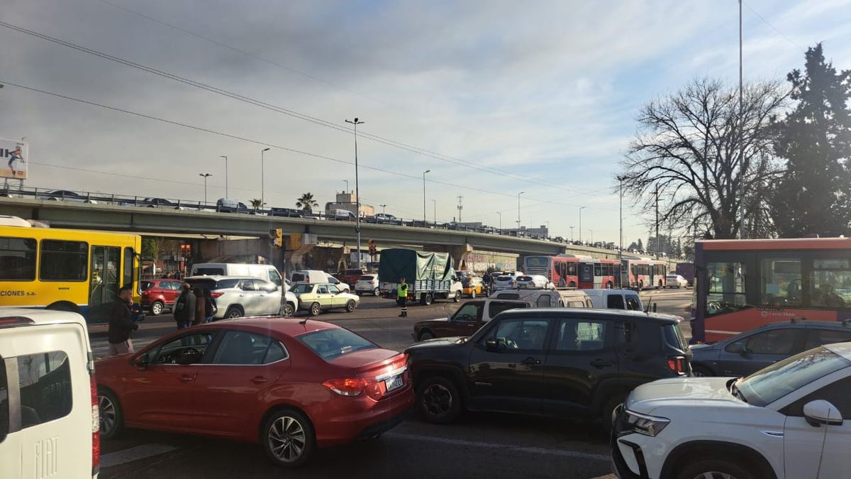 Caos en el ingreso a la Capital. Imagen ilustrativa. Caos en el ingreso a la Capital. Imagen ilustrativa.