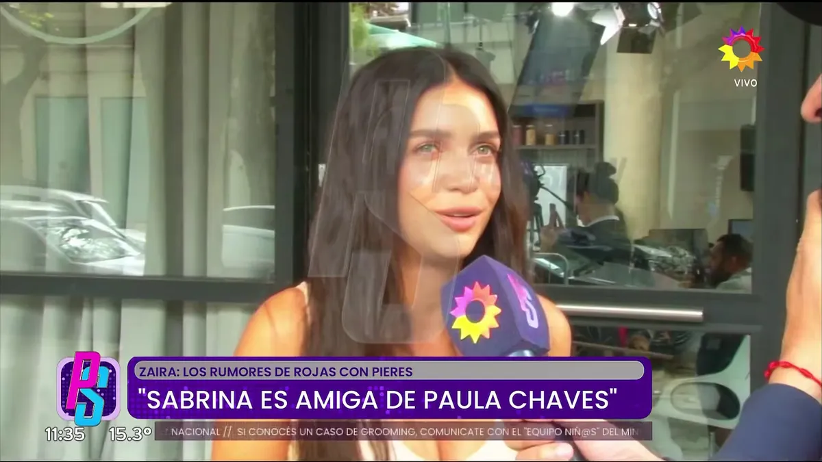 Zaira Nara habló del supuesto romance de Sabrina Rojas y Facundo Pieres. Zaira Nara habló del supuesto romance de Sabrina Rojas y Facundo Pieres.