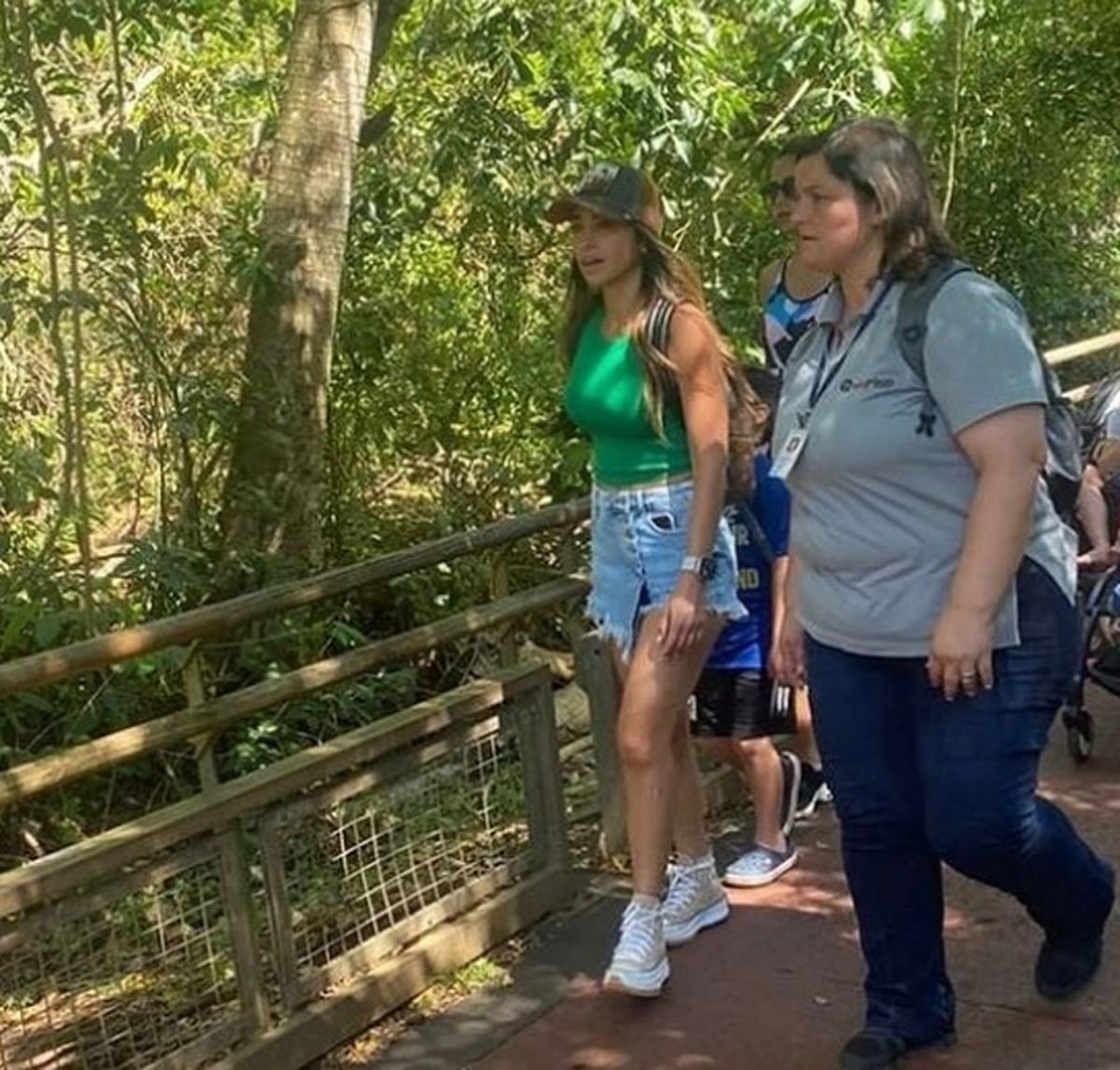 Antonela Roccuzzo y su familia pasaron unas agradables mini vacaciones en las Cataratas del Iguazú.