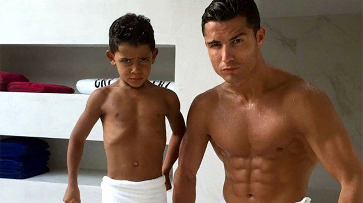A Cristiano no lo quiere ver ni su hijo