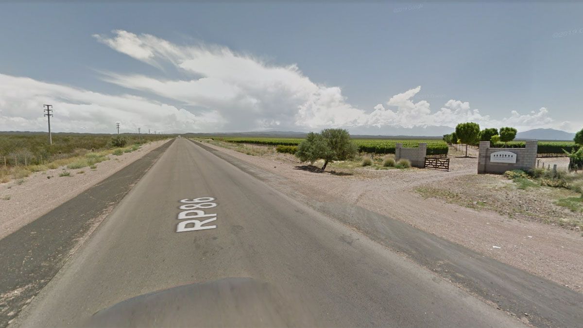 Las víctimas fueron asaltadas en la Ruta 86, cerca de Fincas del Inca, en Luján.