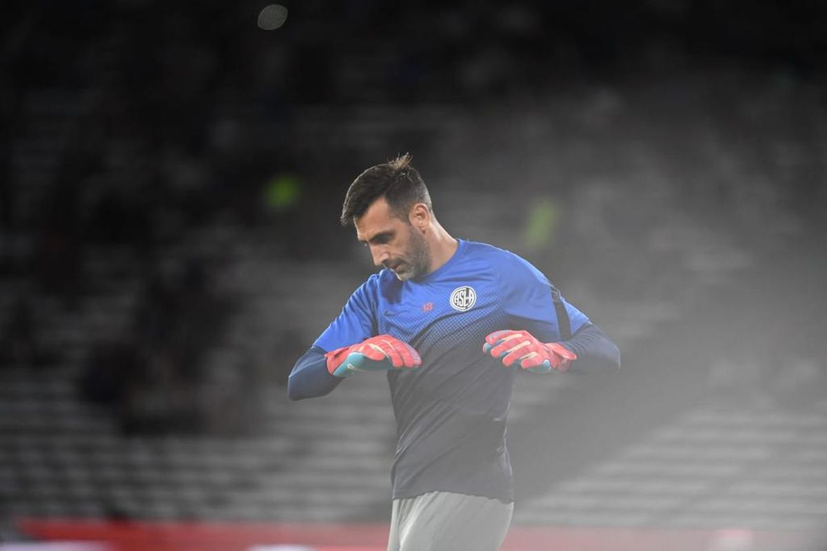 Sebastián Torrico podría estar en su última temporada en San Lorenzo