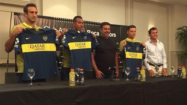 Boca presentó sus refuerzos