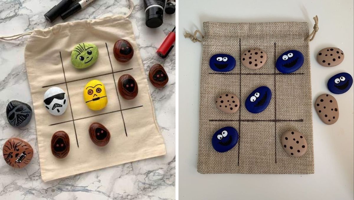 TA-TE-TI de piedras. TA-TE-TI de piedras.