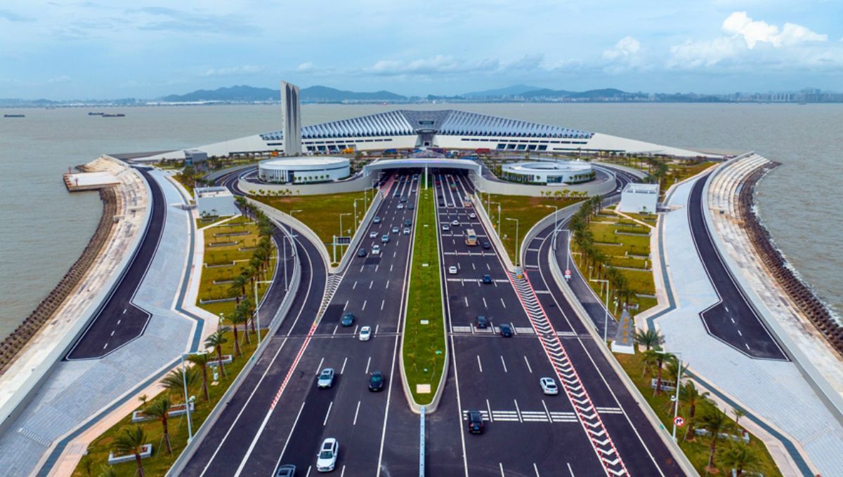 El túnel más ancho del mundo: una construcción de 55 metros y con 10 récords mundiales