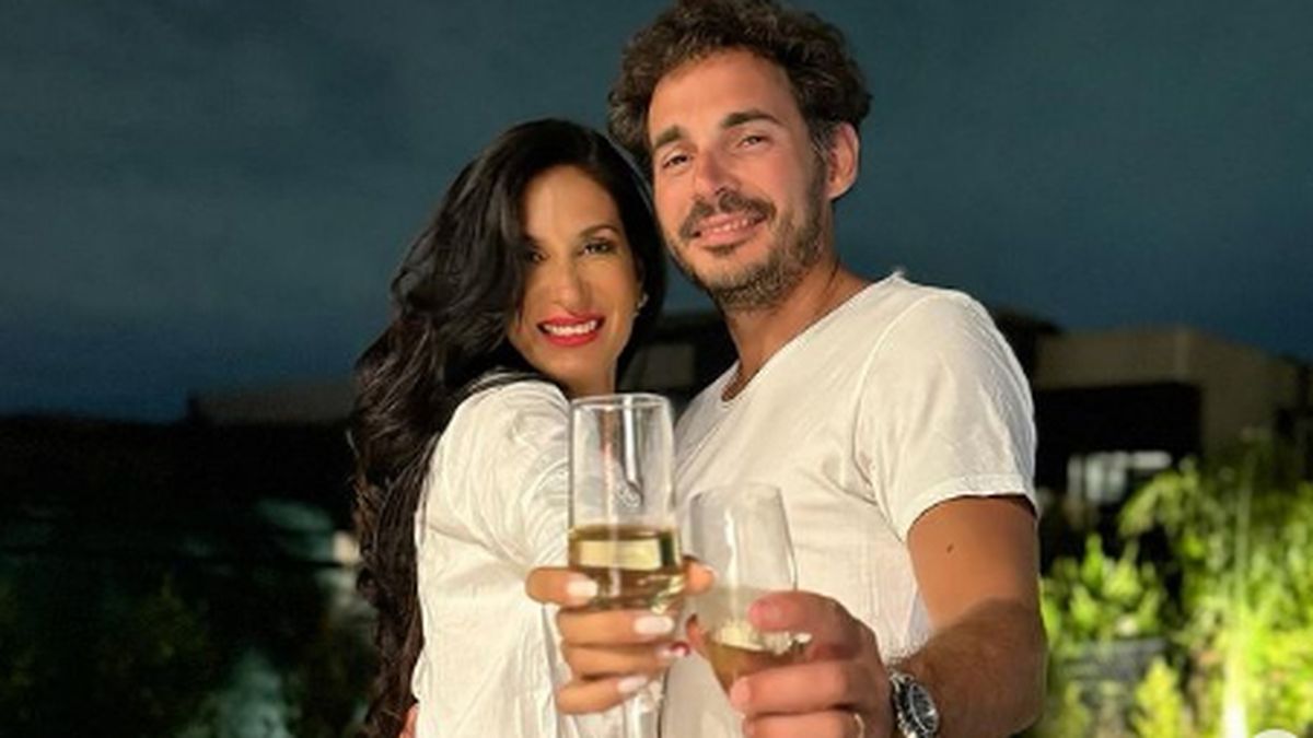 Silvina Escudero y su marido Federico. Silvina Escudero y su marido Federico.