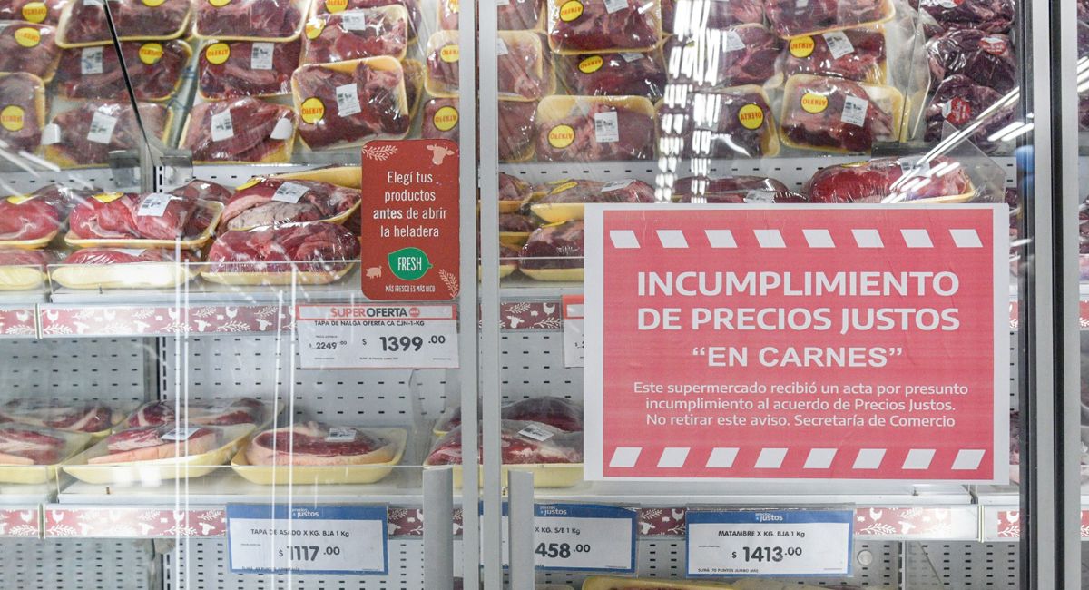 El Estado intenta regular los precios de la carne en el mercado interno.