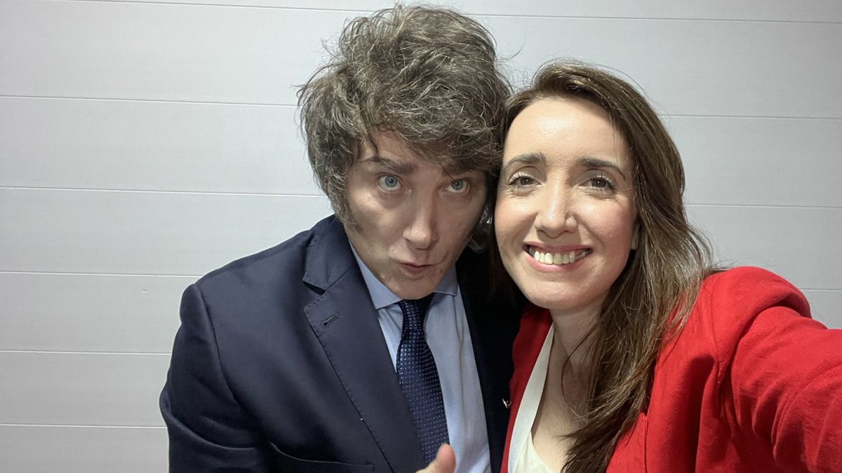 Javier Milei y Victoria Villarruel, integrantes de la fórmula de La Libertad Avanza.