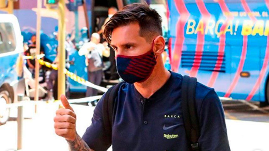 Qué le páso a Messi cuando le tomaron la temperatura