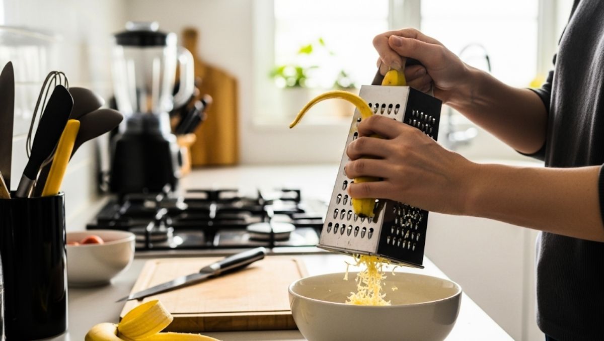 Rallar la cáscara de banana puede darte grandes beneficios