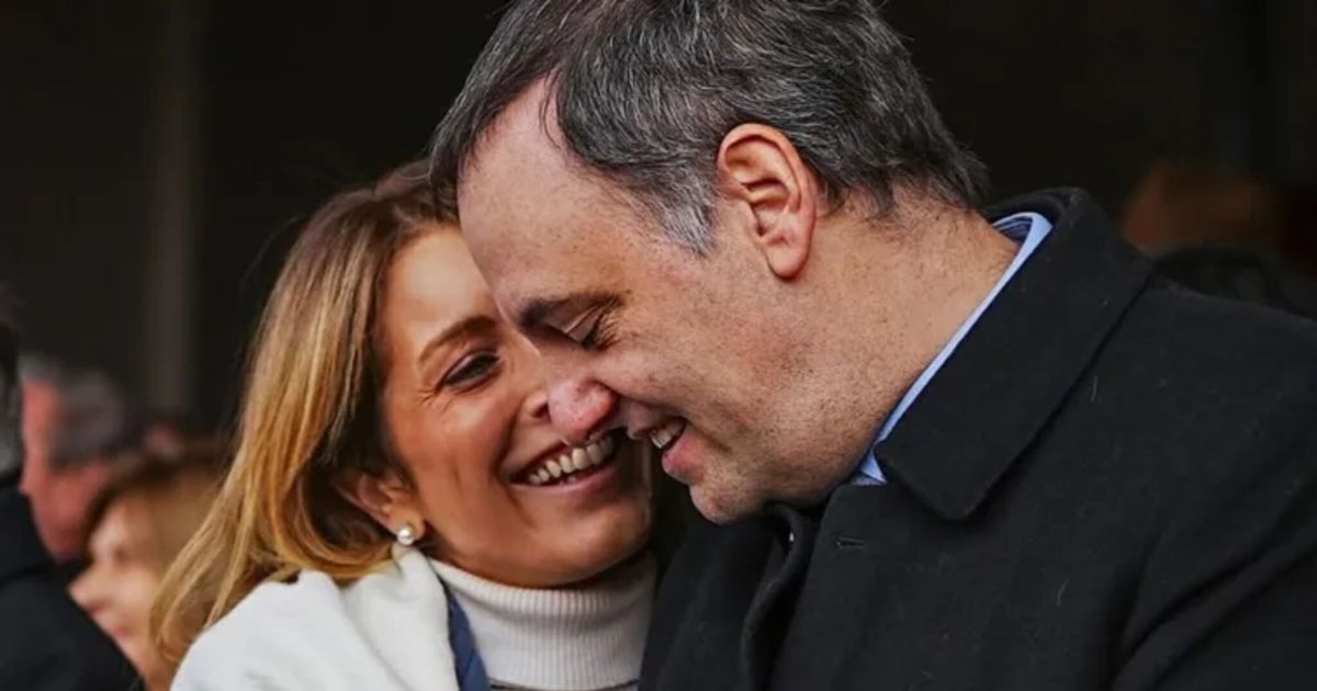 Matrimonio: Bettina Angeletti y Manuel Adorni.