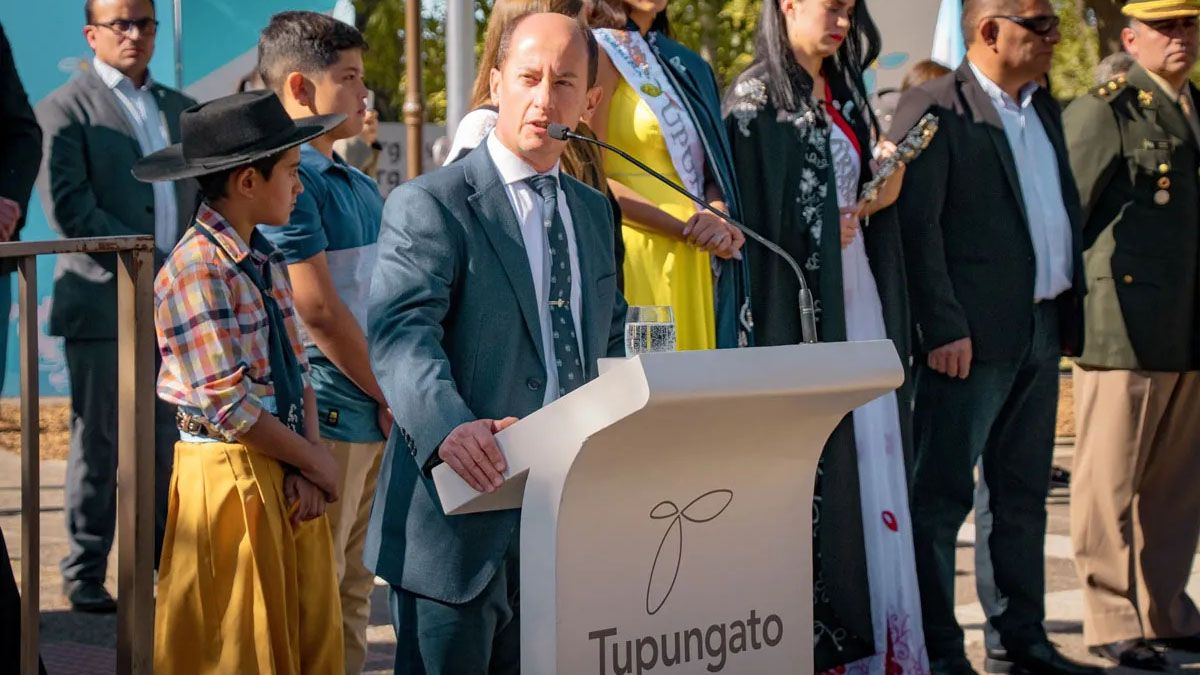 Gustavo Soto, intendente de Tupungato y senador provincial electo.