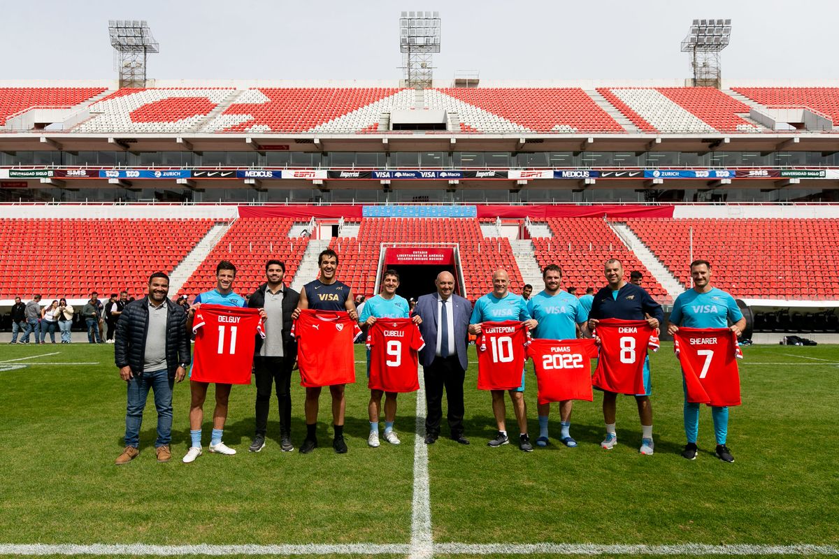 Independiente recibió a Los Pumas en las horas previas al encuentro de este sábado