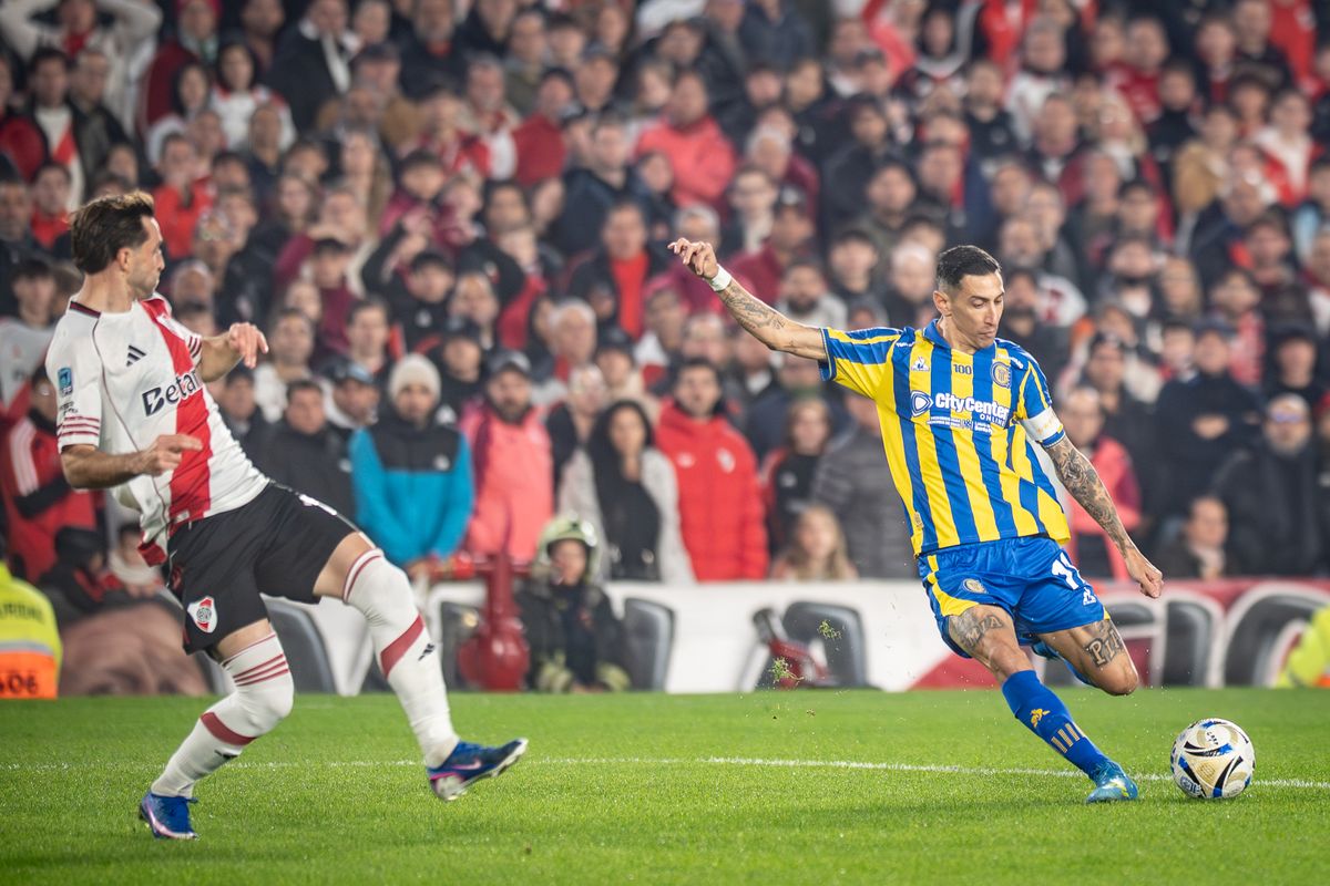 Ángel Di María habló tras la derrota con River en el Monumental.
