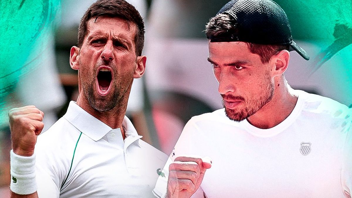 Novak Djokovic y el argentino Pedro Cachin se medirán en primera ronda de Wimbledon.
