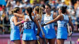 Las Leonas golearon a Chile en la final del hockey sobre césped&nbsp; de los Juegos Suramericanos y obtuvieron la medalla de oro, al igual que los varones.