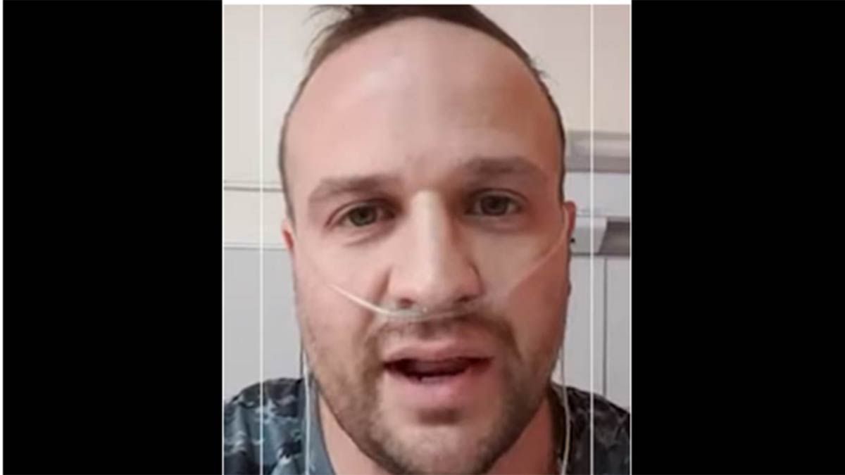 Javier Guglielmi. Cumplió años internado y aislado y se recupera gracias al tratamiento con plasma.&nbsp;