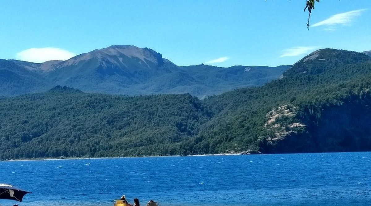 Playa espectacular en la Patagonia Playa espectacular en la Patagonia