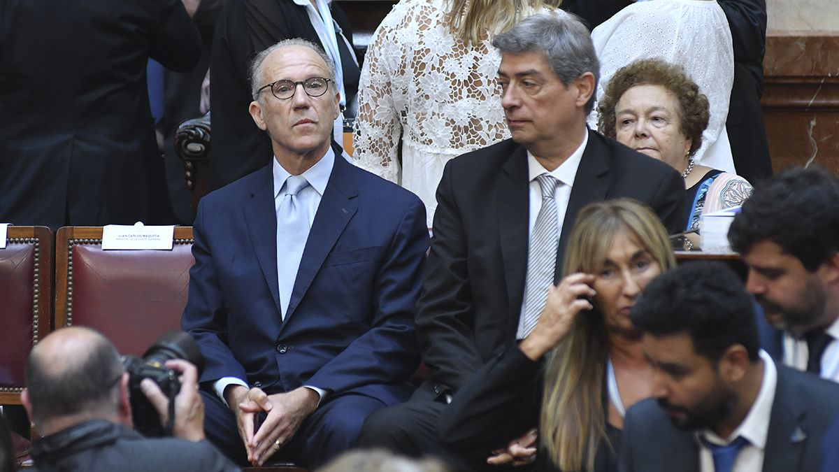 Carlos Rosenkrantz y Horacio Rosatti dos de los miembro de la Corte Suprema. Diputados aanaliza juzgar a los jueces del máximo tribunal.