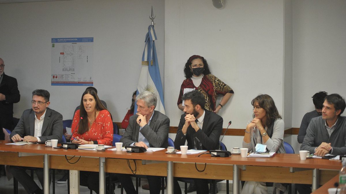 La reunión de conformación de comisiones en Diputados.