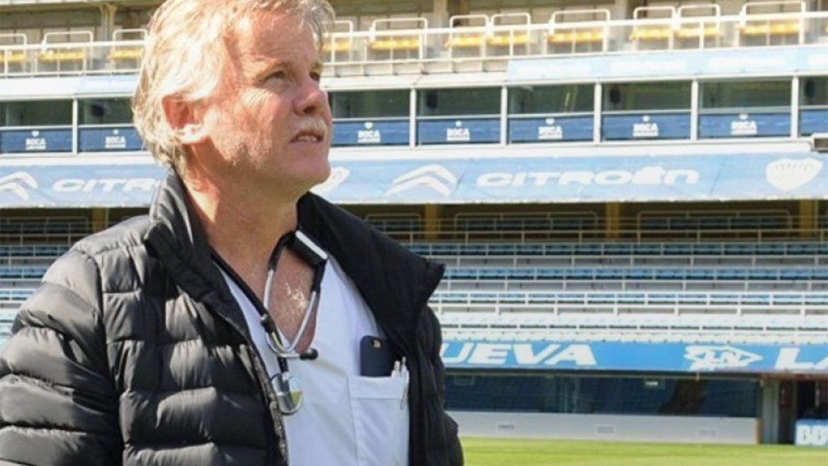 El médico de Boca, Guillermo Bortman, prioriza la salud del plantel de Boca por sobre lo deportivo.