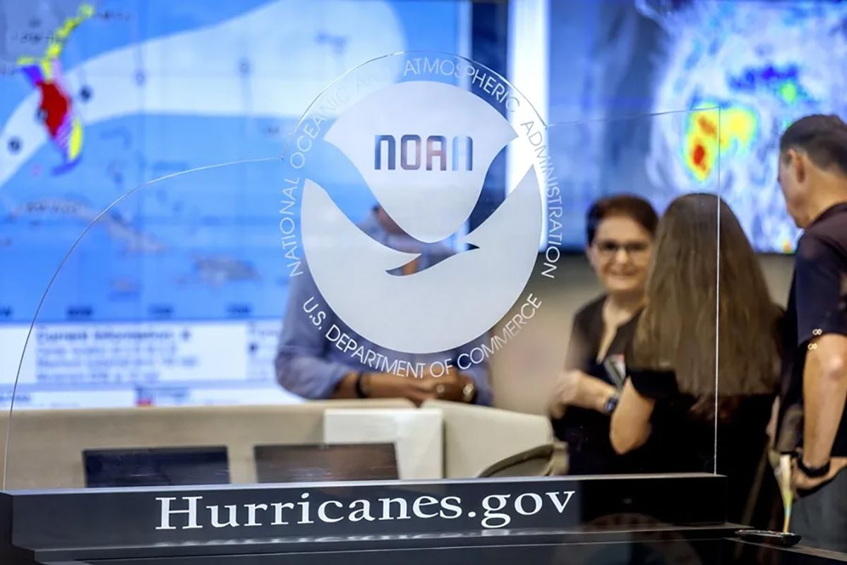 Sede del Centro Nacional de Huracanes (NHC) de la Administración Nacional Oceánica y Atmosférica (NOAA), en Miami, Florida (Archivo). Crédito: EFE/EPA/ Cristobal Herrera-Ulashkevich.
