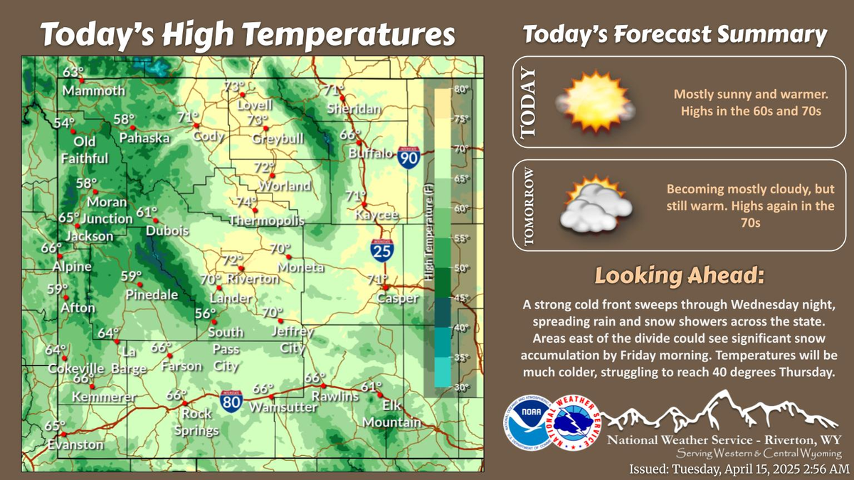 Habrá fuertes temperaturas en estas zonas Habrá fuertes temperaturas en estas zonas