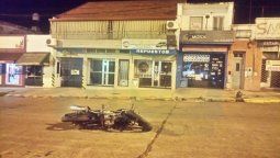 Un policía se encuentra en estado crítico tras chocar con su moto una puntera Un policía se encuentra en estado crítico tras chocar con su moto una puntera