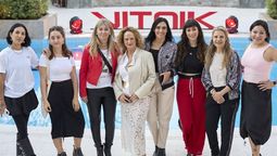 El equipo Vitnik: Noelia Torres, Juli Sandiano, Silvia Ordoñez, Veronica Zuliani, Claudia Rivas, Andrea Farias, Karina Saez y Karen Chitty.