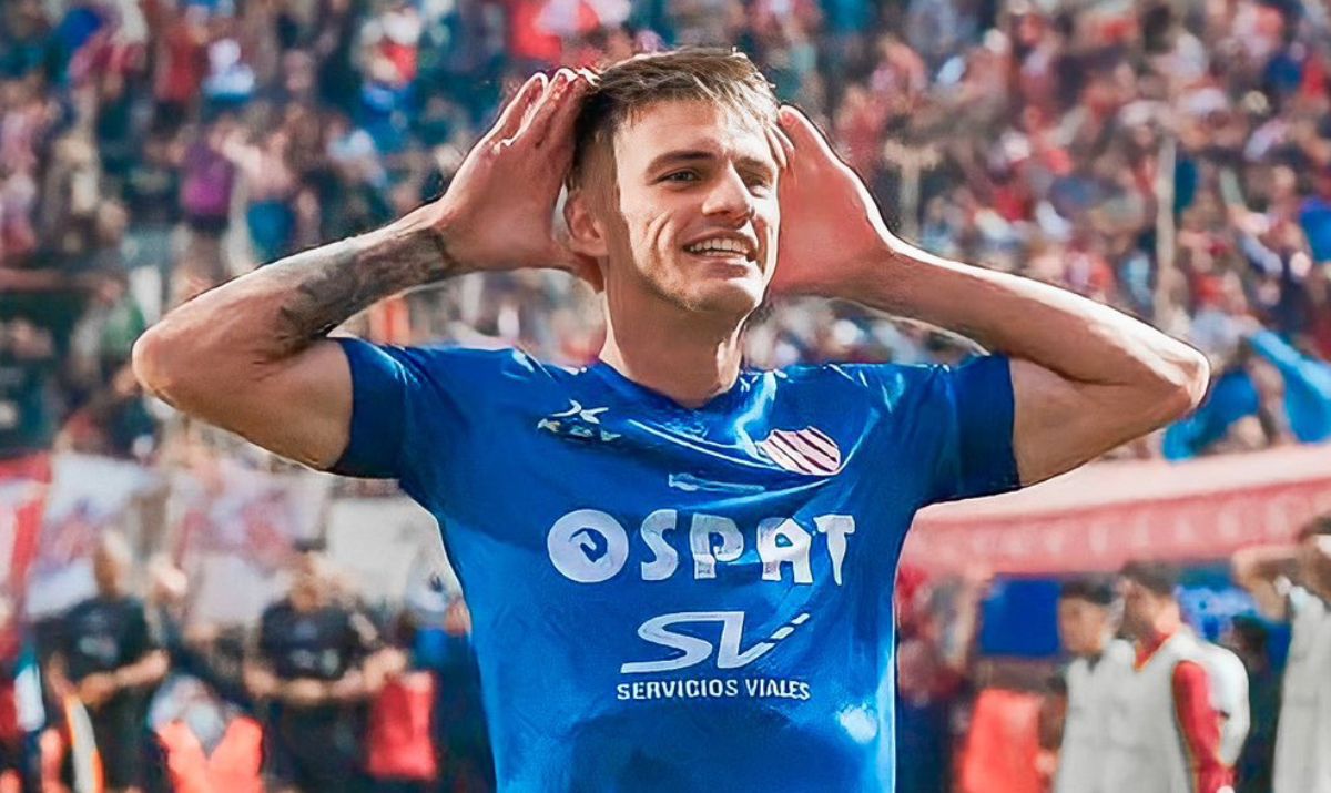 Kevin Zenón y el festejo a lo Riquelme