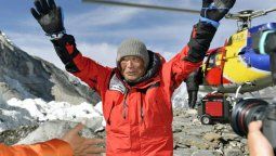 El japonés Miura espera que se defina la ruta para subir al Aconcagua