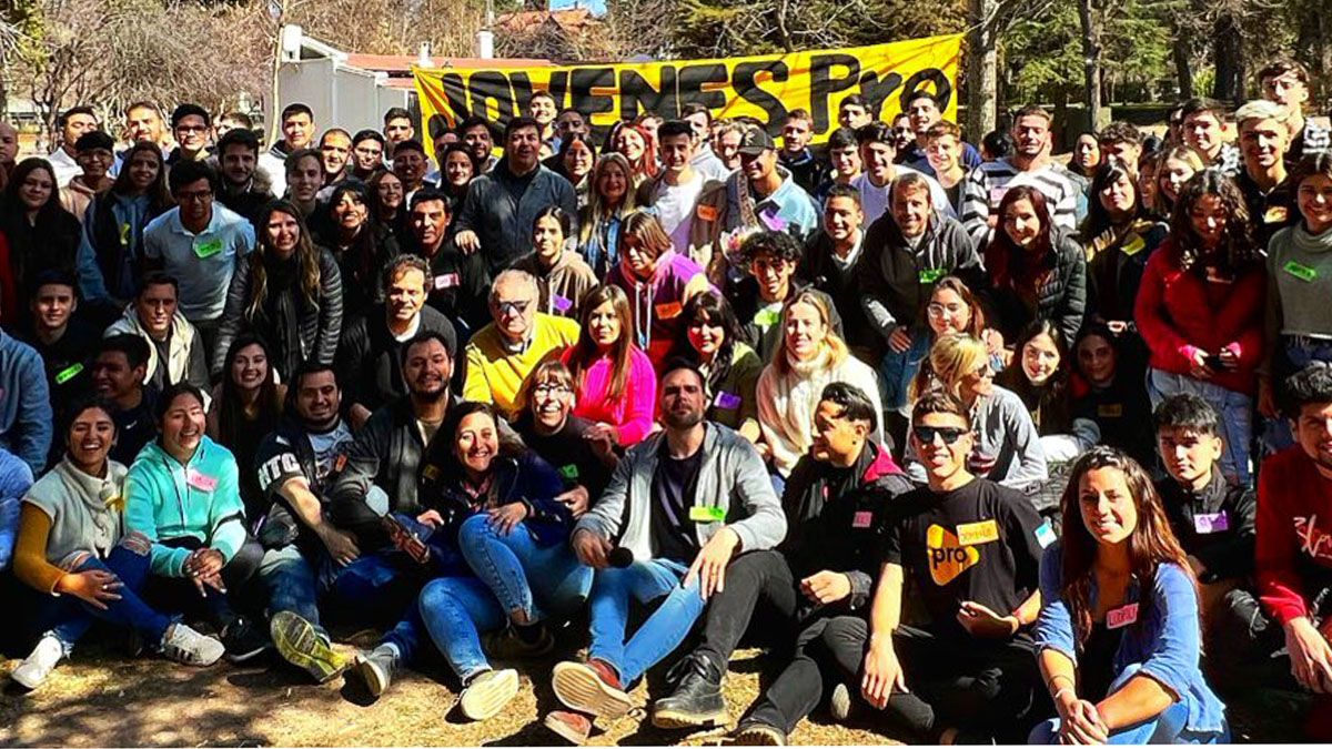 La juventud del PRO de Mendoza.