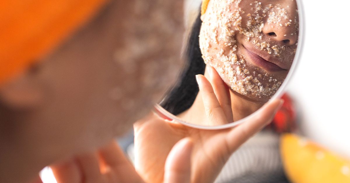 Exfoliante de avena. Exfoliante de avena. 