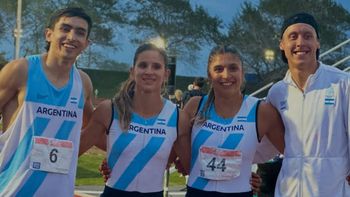 Agustín Pinti y Renzo Cremaschi, entre los mejores del Sudamericano de atletismo, en Mar del Plata